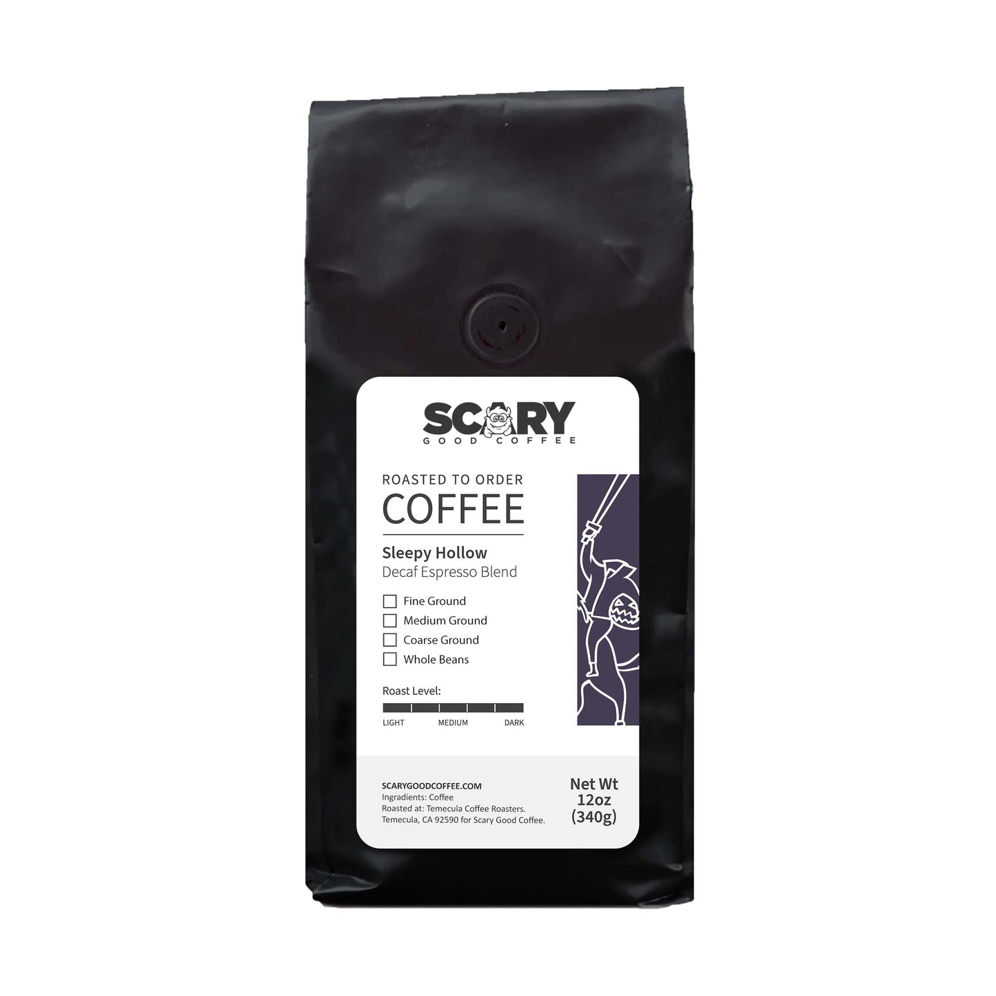 Sleepy Hollow - Decaf Espresso Coffee Blend